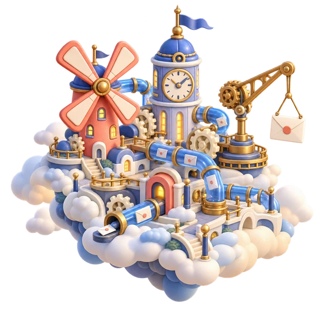 The Automata Room miniature cloud destination